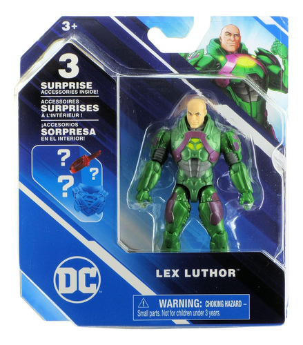 Dc Super Heroes 2022 Lex Luthor Figura De Acción De 4 Pulgad
