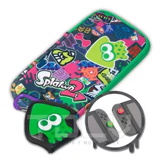 Set De Accesorios Nsw Hori Splatoon 2 Splat Pack