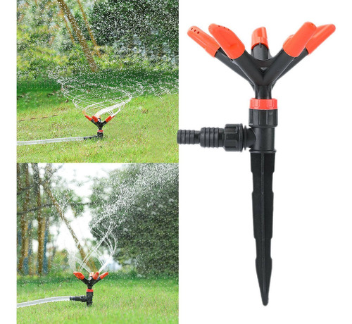 New.. Aspersor De Jardín Para El Hogar Con Rotación De 360