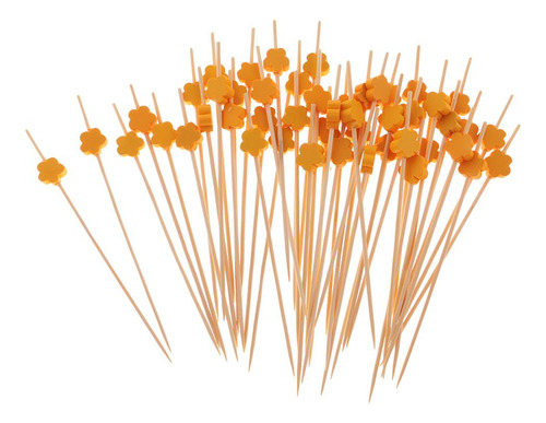 3x 100 Palillos Bambú Para Cóct, Palillos Para Palillos,