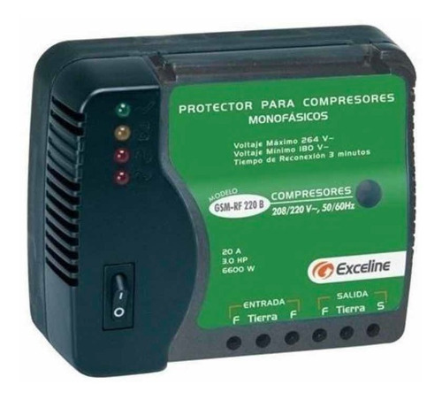 Protector De Compresores Mono 220v Gsm-rf220 