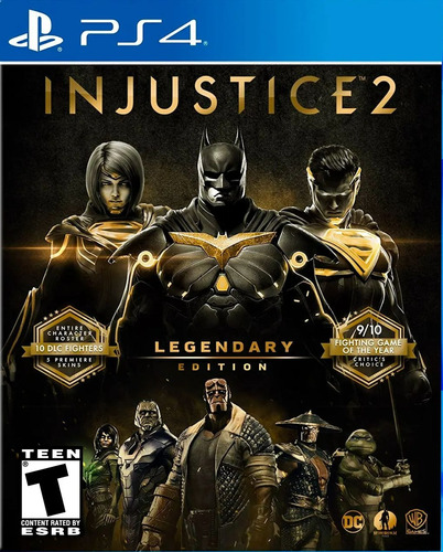 Injustice 2 Legendary Edition ~ Videojuego Ps4 Español 