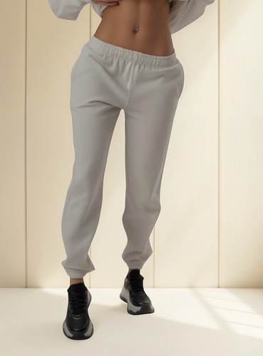 Pantalon Jogguer Mujer Generico Frizado