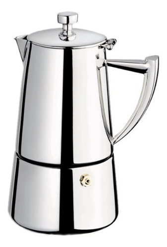 Cuisinox Roma Cafetera Espresso, Acero Inoxidable, 10 Tazas,