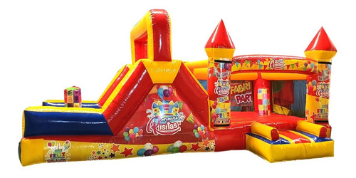 Imagen 2 de 3 de Inflable Para Niños, Juego 100% Uso Rudo Escala Box