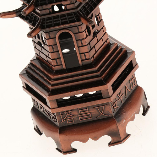 Modelo Torre Pagoda Fengshui Ornamento Accesorios De Oficina