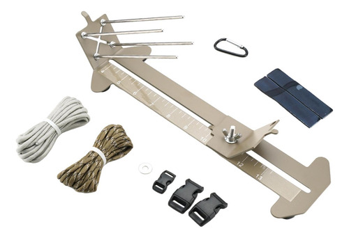 Set De Herramientas Para Crear Pulseras De Paracord, Caqui