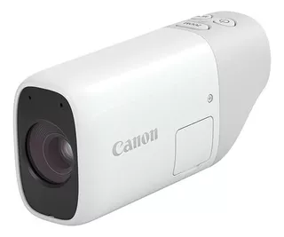 Canon PowerShot Zoom compacta color blanco