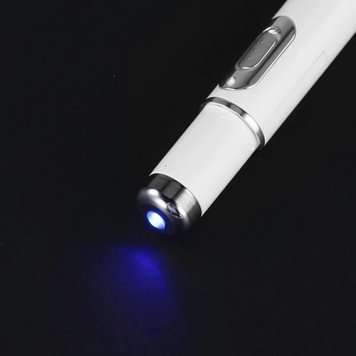 Imagem 6 de 7 de Caneta Laser Led Azul Luz Varizes Acne Ferida Remoção Reparo