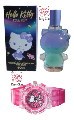 Hello Kitty Starlight Fragancia P/dama Fuller Y Reloj