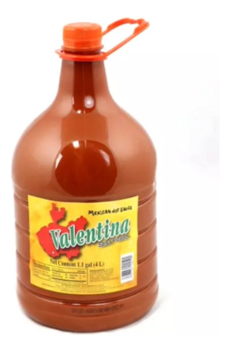 Salsa Picante Valentina 3 Botellas De 4l C/u Familiar