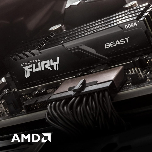 Memoria Ram Kingston Fury Beast Ddr4, 2666mhz, 4gb, Xmp