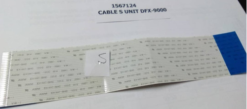 Cable S Unit (unidad De Cable) Impresora:  Dfx-9000