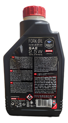 Aceite Para Bastones Suspensión Fork Oil 2.5w Motul