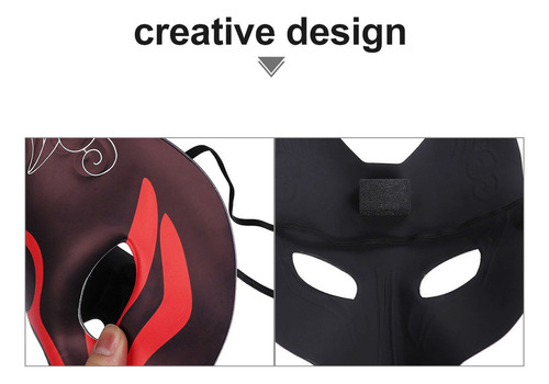 Máscaras Kabuki Para Cosplay, Máscaras De Anime Japonês