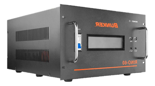Regulador De Voltaje Bunker Rino-60 Digital 60a 120v