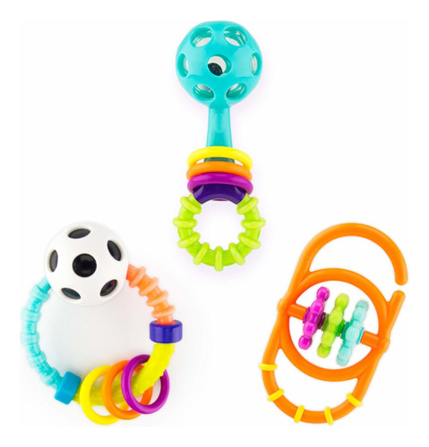 Sonajero Sassy My First Rattles - Juego De  Para Recién  Sjr