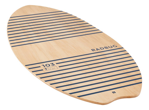 Skimboard 100 Adulto Madera Radbug