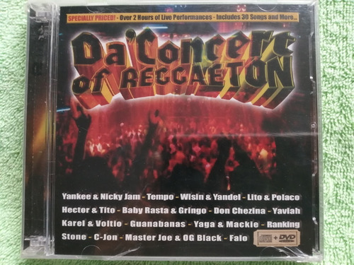 Eam Cd + Dvd Da' Concert 2005 Daddy Nicky Jam Wisin & Yandel