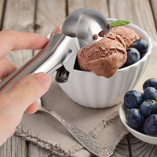 Cuchara De Helado Yastant Premium Con Gatillo Ice Cream S...