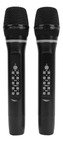Micrófono Inalámbrico, Sistema De Karaoke, Doble Mano, Inalá