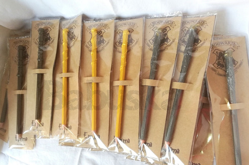 35 Lápices Souvenir Varitas Harry Potter Personalizados