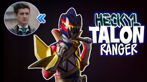 Planos Casco Power Ranger Henkyl Dino Charge Talon Ranger