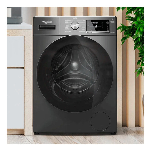 Lavasecarropas Whirlpool Inverter 9.5kg Wnc95as Color Gris