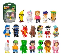 Comprar Stumble Guys Set 3 Figuras 5cm Muñecos Accion Coleccionables