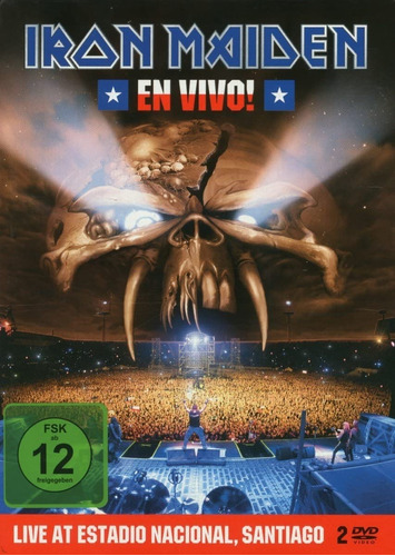 Iron Maiden En Vivo Live At Estadio Nacional Dvd Steelbook