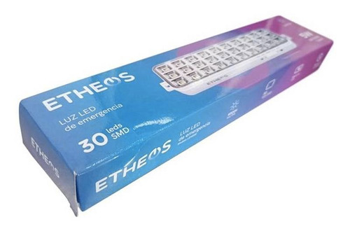 Luz De Emergencia Etheos 30 Led Recargable bateria con Cable 220v