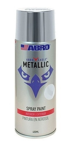Pintura Aerosol Abro Cromo/oro/plata/cobre/bronce 400ml Color Verde Metalizado