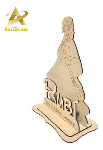 Centros De Mesa De Princesa Ana Frozen 60pz Personalizables
