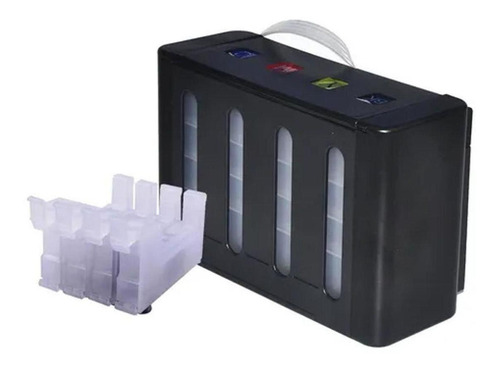 Reservatório Bulk Ink 4 Cores Luxo Com Cartuchos Para Epson