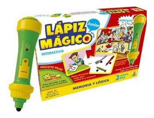 Lapiz Magico Junior Interactivo Memoria Y Logica Implas