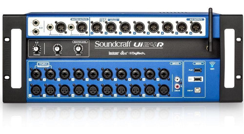 Consola Digital Soundcraft Ui24r 65w Rack (Usado)