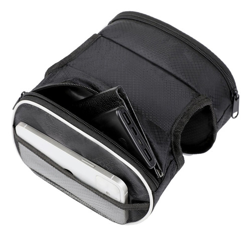 Bolsa Para Cuadro Delantero De Bicicleta, Bolsa Para Tija De