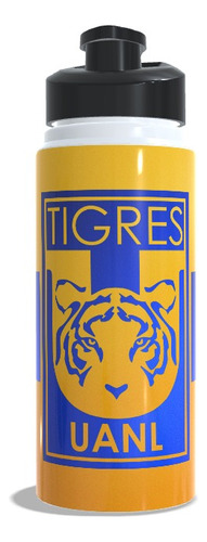 Termo Cilíndrico Club Tigres Futbol, Envió Gratis!