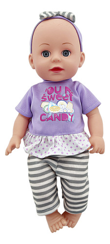 Juguete Aprendizaje Para Niñas Muñeca Bebé Con Accesorios