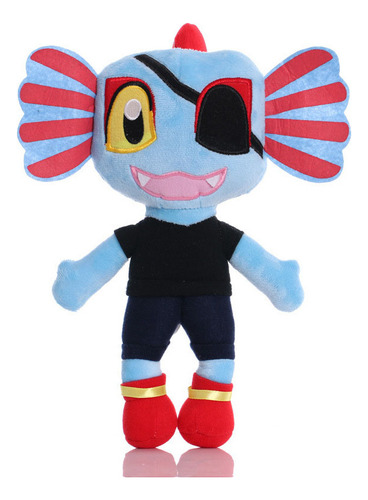 2 Peças Undertale Undyne Flowey Boneca De Pelúcia Presente