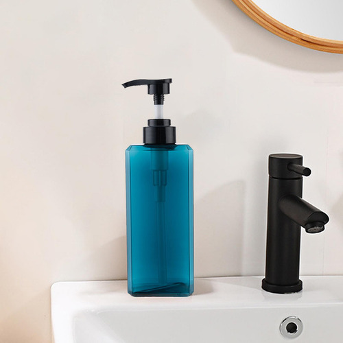Dispensador De Jabón Líquido, Botella Vacía, 650ml Azul