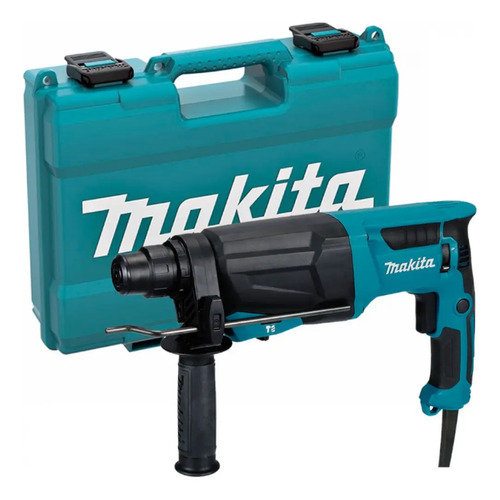 Martelete Perfurador E Rompedor 800w 3,0 Joules S - Makita Azul-turquesa