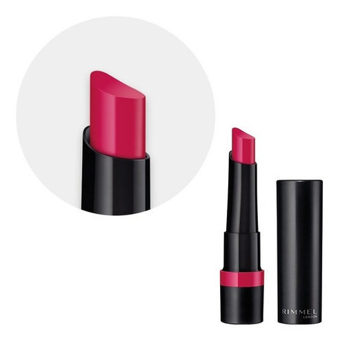 Imagen 5 de 6 de Labial Rimmel Lasting Finish Extreme Matte Lipstick