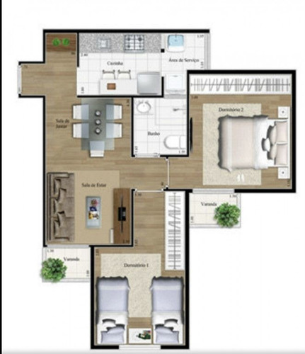 Imagem 23 de 26 de Apartamento Com 2 Dormitórios À Venda, 52 M² - Baeta Neves - São Bernardo Do Campo/sp - Ap66111