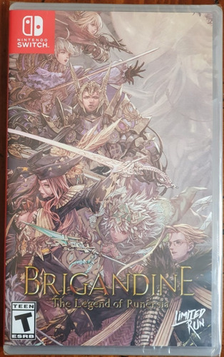 Brigandine The Legend Of Runersia - Switch (Usado)
