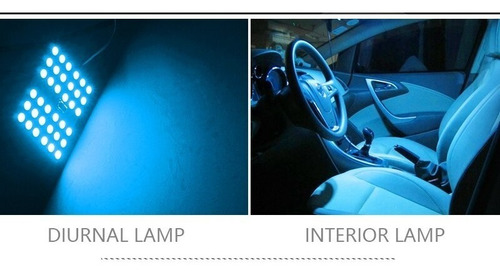 Led Rgb Plaqueta C/control Remoto X2 36 Luces Interior Auto