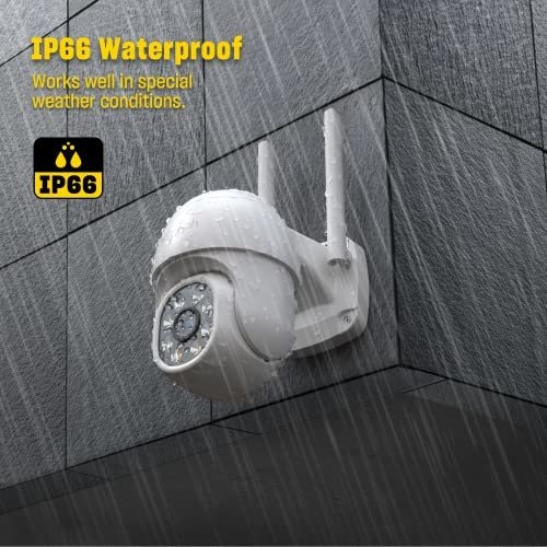Camara Seguridad 2k Inalambrica Acampar Para Hogar 3 Mp