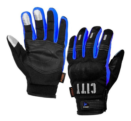 Guantes Moto Madbike City Con Protecciones Palma Reforzada