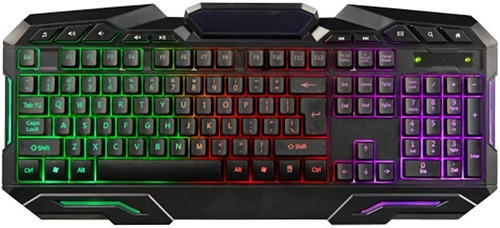 Teclado Gamer Coolmax Gaming Usb 2.0 (led Colores) Ingles ®