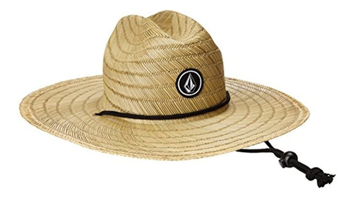 Volcom Hombres Cuarto Sombrero De Paja